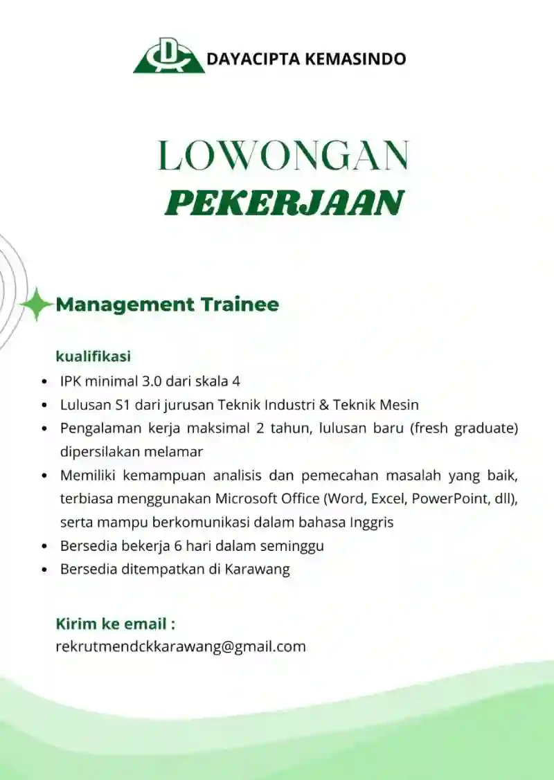 PT Dayacipta Kemasindo